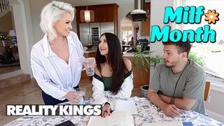 REALITY KINGS - Charli Phoenix Comforts Her Stepson's Gf Eliza Ibarra Before They Have A Threesome