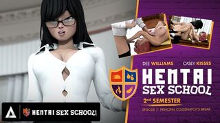 HENTAI SEX SCHOOL - 2nd Semester Episode 7: Principal Coldsnatch's Break - Trailer