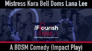 Trailer Mistress Kora Bell Domination of GILF Lana Lee on Flourish Fetish