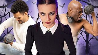 DADDY4K. SLUTTY WEDNESDAY IS CHEATING on her BF WITH BIG BLACK COCK
