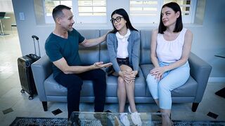 The Secret to a Happy Family? Threesomes With Your Foster Daughter ~ Free Full Scene