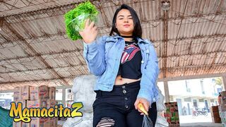 CARNEDELMERCADO - BIG TITS CHUBBY COLOMBIAN BABE PICKED UP AND FUCKED FULL SCENE