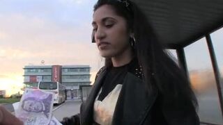 PublicAgent Amateur Asian anal sex outside on the car