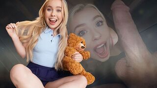 Haley Spades Teases Stepdaddy And Rubbs Her Wet Pussy In Front Of Him - DadCrush