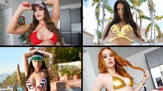 TeamSkeet - Huge Tits Compilation - Jade Kush, Stacy Bloom, Indica Flower, Amirah Styles And More