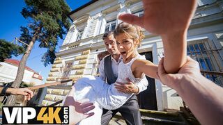 HUNT4K. Wedding Fuck with Sarah Kay